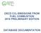 OECD CO 2 EMISSIONS FROM FUEL COMBUSTION 2018 PRELIMINARY EDITION DATABASE DOCUMENTATION