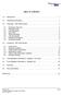 TABLE OF CONTENTS. 1.0 Background Watershed Description Hydrology - HEC-HMS Models Hydraulics - HEC-RAS Models...