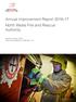Annual Improvement Report North Wales Fire and Rescue Authority. Issued: January 2018 Document reference: 308A