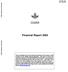 CGIAR. Financial Report 2004