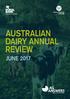 AUSTRALIAN DAIRY ANNUAL REVIEW