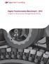 Digital Transformation Benchmark Insights for the Consumer Packaged Goods Industry