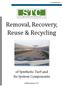 Removal, Recovery, Reuse & Recycling