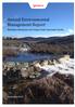 Annual Environmental Management Report. Woodlawn Bioreactor and Crisps Creek Intermodal Facility