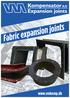 Fabric expansion join