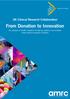 From Donation to Innovation An analysis of health research funded by medium and smaller sized medical research charities