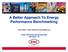 A Better Approach To Energy Performance Benchmarking