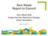 Zero Waste Report to Council Zero Waste 2040 Single-Use Item Reduction Strategy Green Demolition