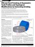 Efficient Hard Finishing of Asymmetric Tooth Profiles and Topological Modifications by Generating Grinding