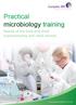 Practical microbiology training