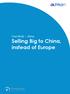Case Study Altran Selling Big to China, instead of Europe