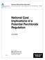 National Cost Implications of a Potential Perchlorate Regulation