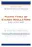 Round Table of Energy Regulators