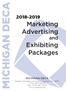 Marketing Advertising. Exhibiting Packages. and MICHIGAN DECA