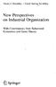 New Perspectives on Industrial Organization