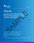 SAMPLE. Evaluation of Precision of Quantitative Measurement Procedures; Approved Guideline Third Edition