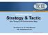 Strategy & Tactic the Theory of Constraints Way