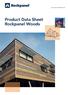 Product Data Sheet Rockpanel Woods