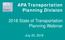 APA Transportation Planning Division State of Transportation Planning Webinar. July 20, 2018