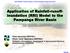Application of Rainfall-runoffinundation. Pampanga River Basin