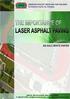 Why is Laser Controlled Asphalt Paving Essential for Sports Surfaces?