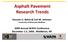 Asphalt Pavement Research Trends