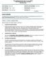 THE CORPORATION OF THE CITY OF LONDON PURCHASING AND SUPPLY DIVISION SPECIFICATION DATE ISSUED: SPECIFICATION NUMBER: