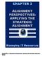 CHAPTER 3 Alignment Perspectives: Applying the Strategic Alignment Model
