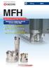 MFH. Milling. High Efficiency and High Feed Cutter