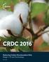 CRDC Reducing Cotton Discolouration Risk: Stage 1- IP and Technology. May 2016