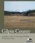 Gilpin County. Update to the Community Wildfire Protection Plan