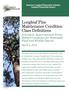 Longleaf Pine Maintenance Condition Class Definitions