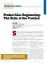 the state of the practice Product Line Engineering: The State of the Practice