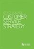 Customer Service Strategy. Adelaide City Council. Contents