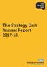 The Strategy Unit Annual Report