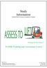 Study Information TLILIC2001A Licence to Operate a Forklift