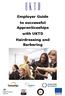 Employer Guide to successful Apprenticeships with UKTD Hairdressing and Barbering