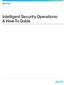 Intelligent Security Operations: A How-To Guide