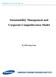Sustainability Management and Corporate Competitiveness Model