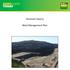 Dunmore Quarry. Blast Management Plan