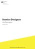 Service Designer. Job Description. Summer