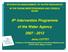 9 th Intervention Programme of the Water Agency