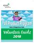 Volunteer Guide 2018