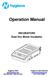 Operation Manual INCUBATOR2 Dual Dry Block Incubator