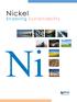 Nickel. Enabling Sustainability