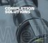 COMPLETION SOLUTIONS 1