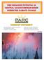 PARC FIRE BEHAVIOR POTENTIAL IN CENTRAL SASKATCHEWAN UNDER PREDICTED CLIMATE CHANGE SUMMARY DOCUMENT. No