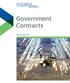 Government Contracts. Practice Overview