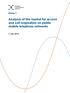 Analysis of the market for access and call origination on public mobile telephone networks