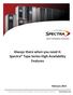 Always there when you need it: Spectra Tape Series High Availability Features